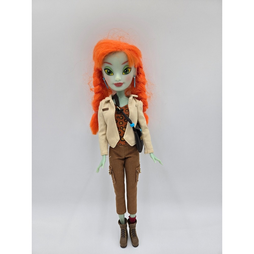 Disney Parks Attractionistas Nellie Jungle Cruise Doll Orange Hair Safari Outfit